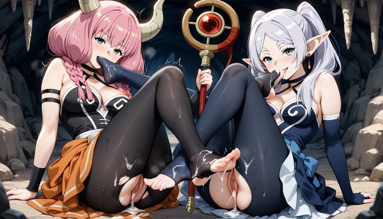 Cum, Cave, Wind Upskirt Hentai AI Porn