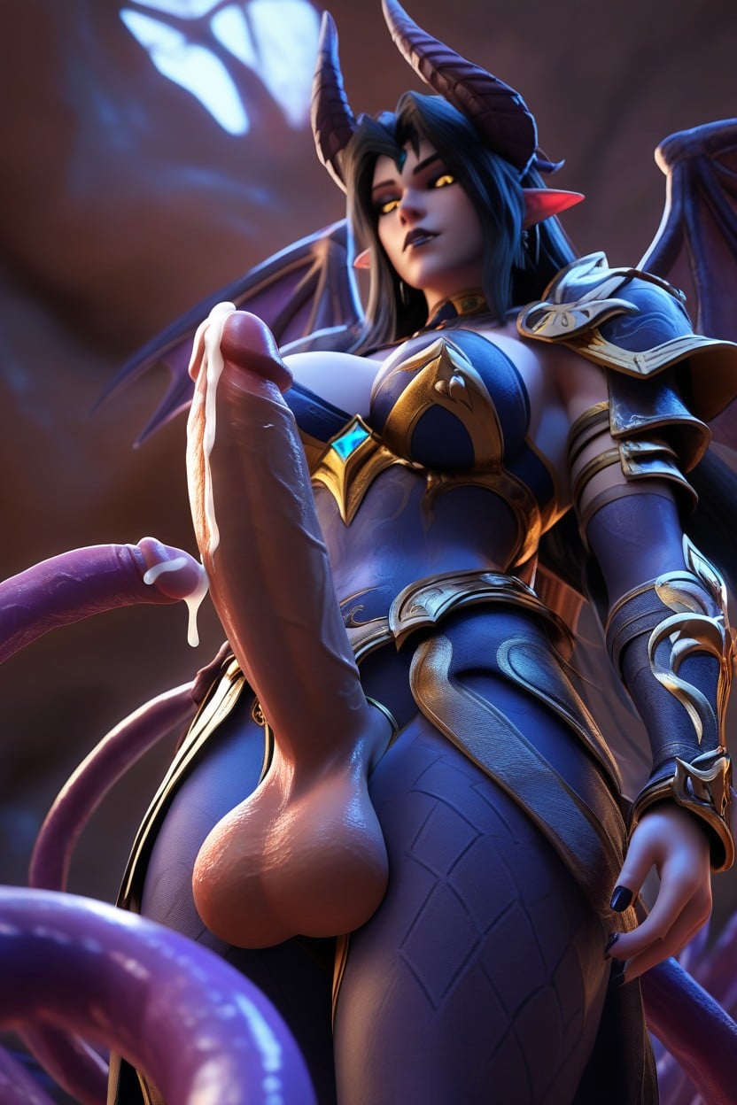 Succubus, Futanari, Massive Shemale AI Porn