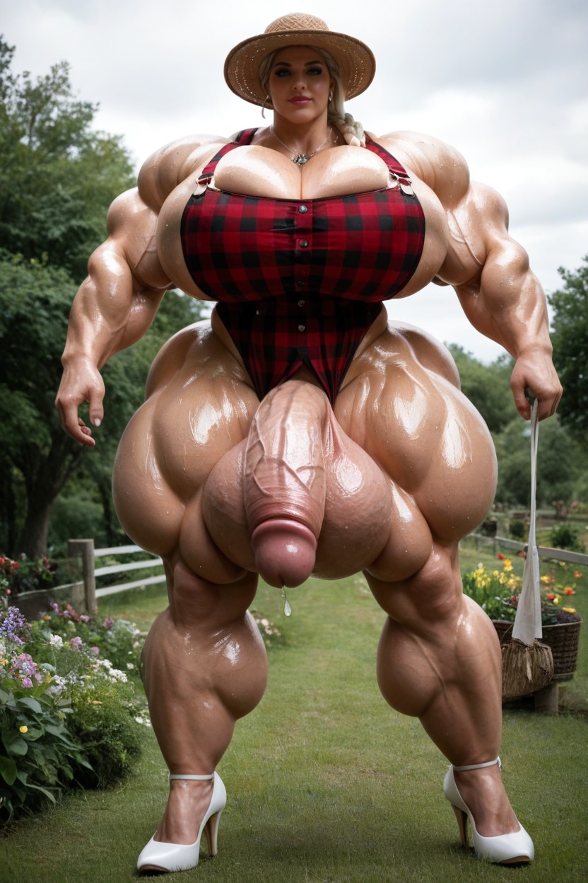 Gigantic Latissimus Dorsi, Max Extreme Hyper Massive Legs, Sweaty AI Porn