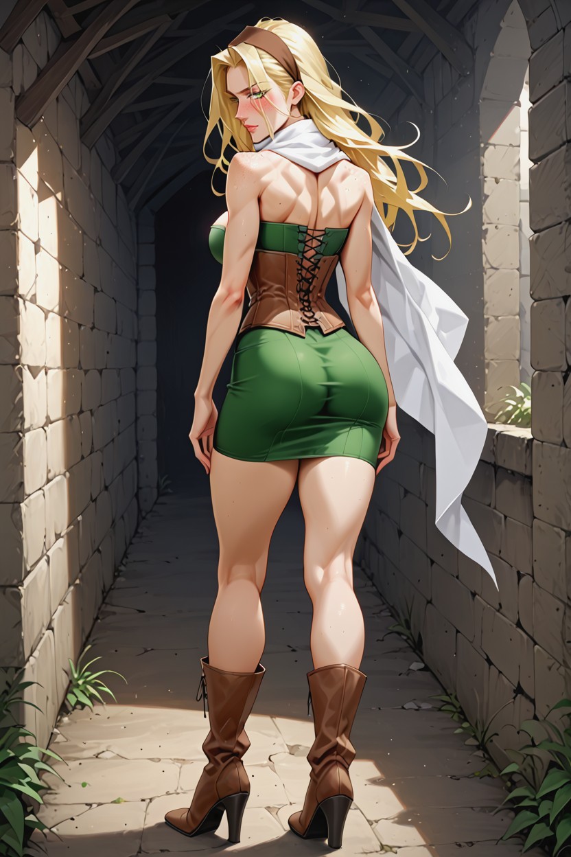 Dungeon, Full Body, Skirt AI Porn