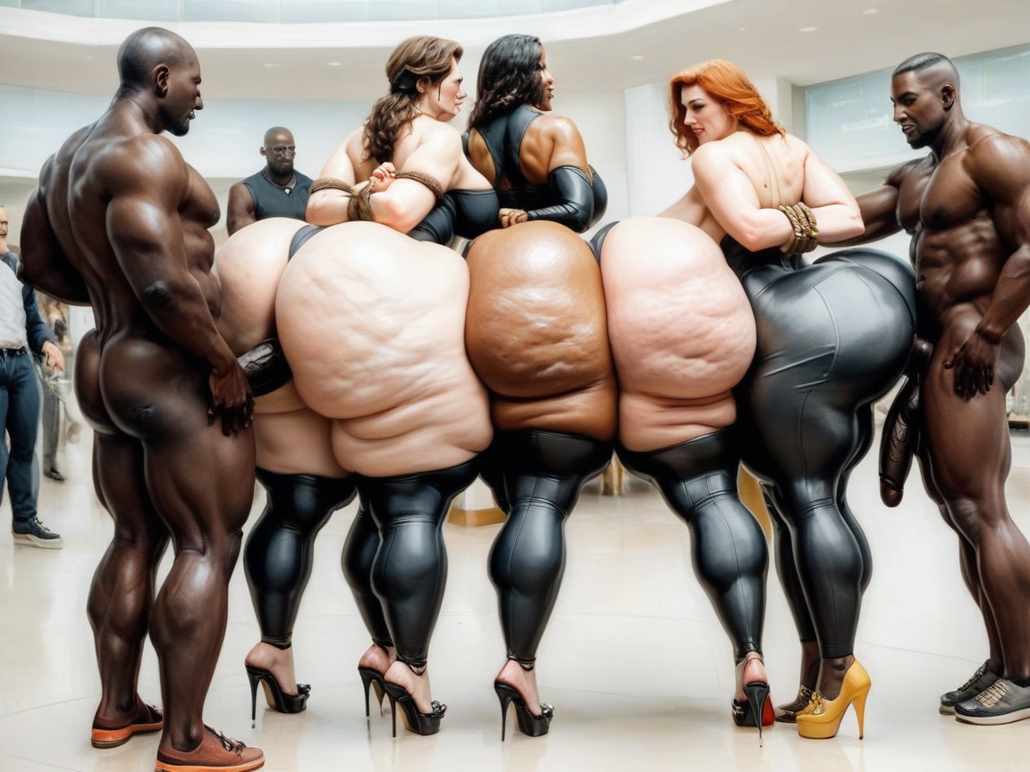 Gigantic Ass, Mall, Doggie Style Ass Fuck AI Porn