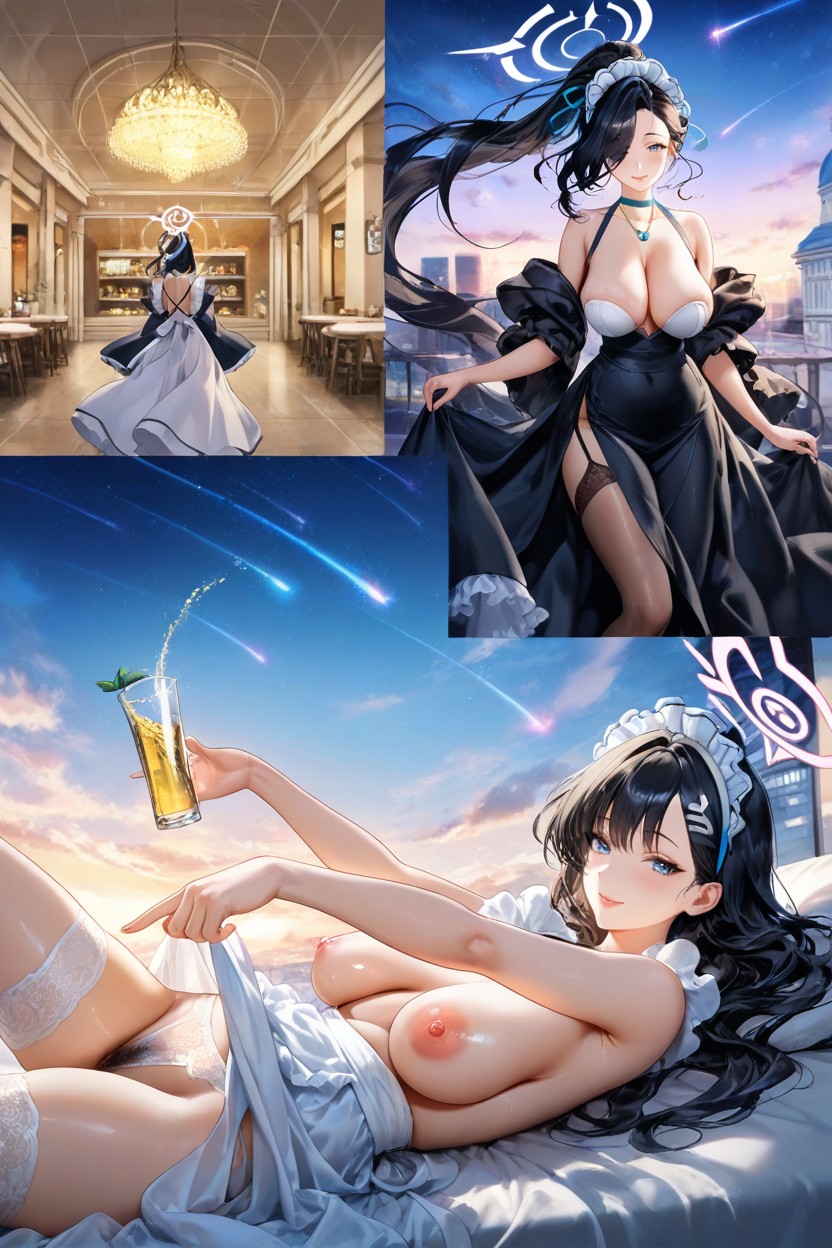 Pubes, Evening, Close One Eye Hentai AI Porn
