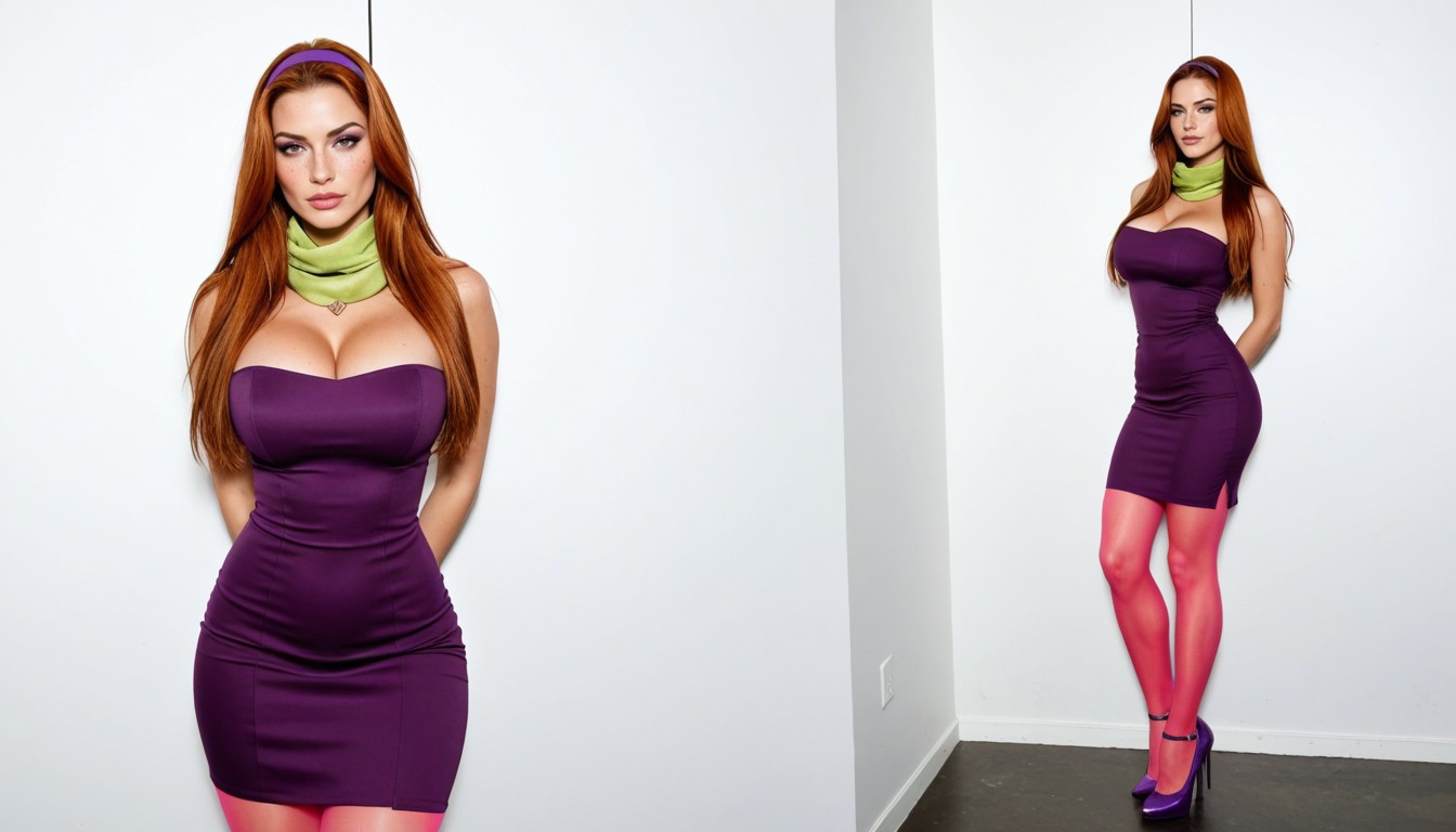Large Breast, 25+, Legs Crossed AI Porn