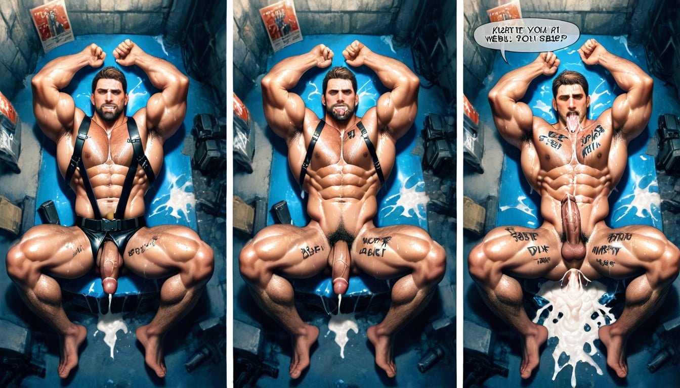 Veiny Penis, Sound Effect, Pile Of Garbage AI Gay Porn