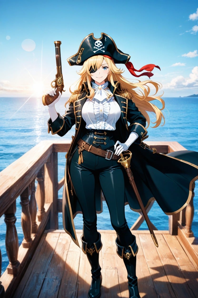 Waist, Hard Shadow, Medium Breasts Hentai AI Porn