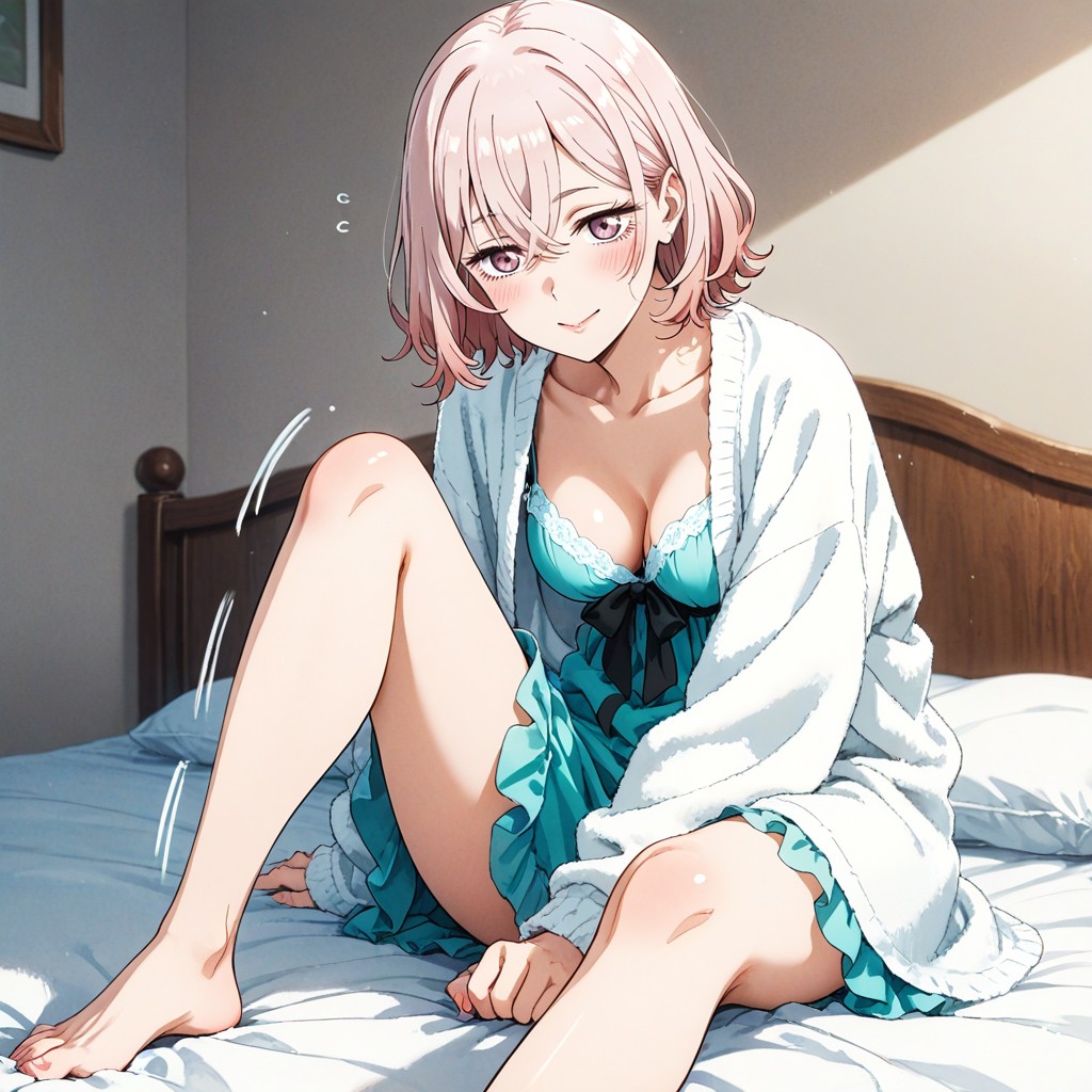 Ultra Detailed, Short Length, Woman Hentai AI Porn