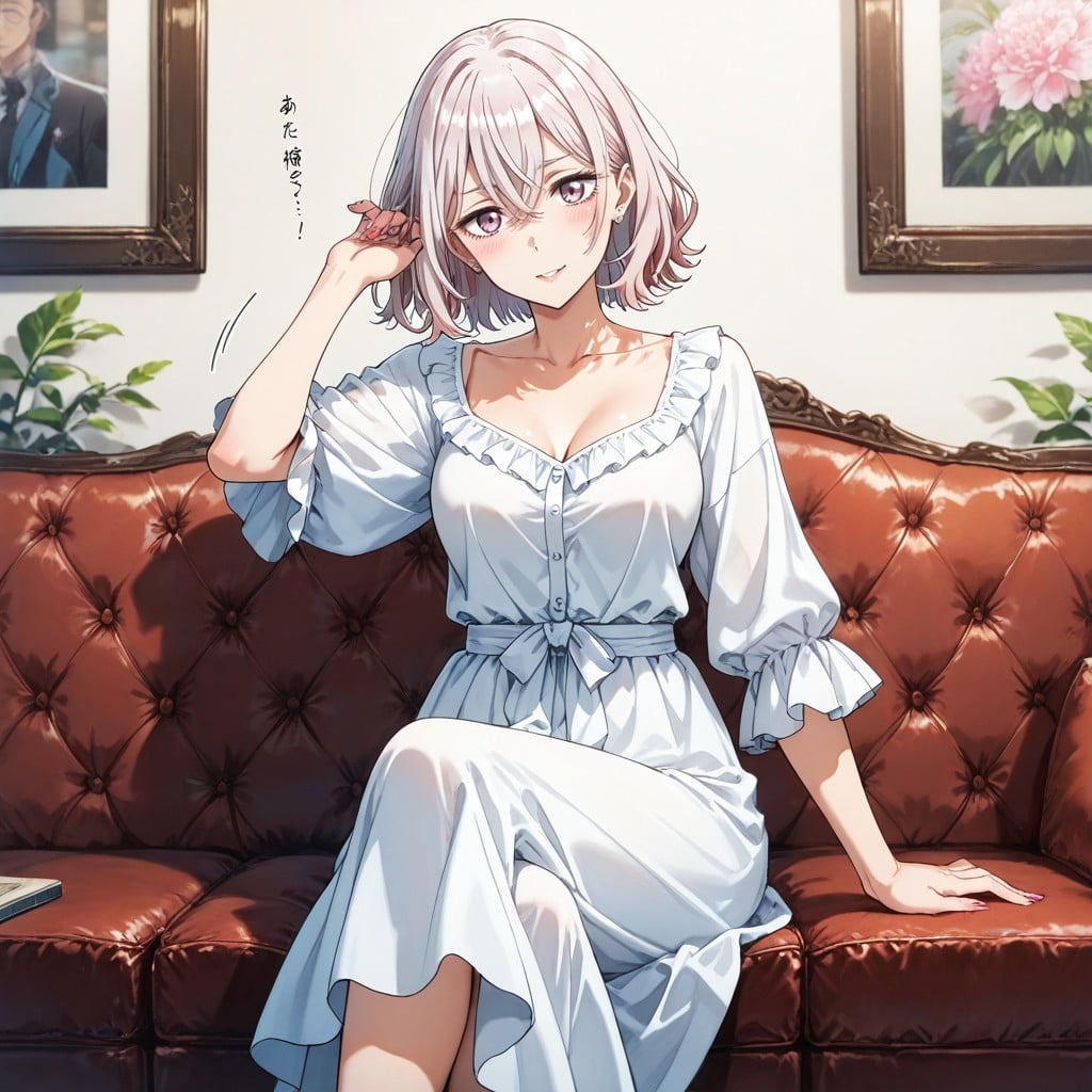 Blouse, Motion Lines, Cm Length Hentai AI Porn