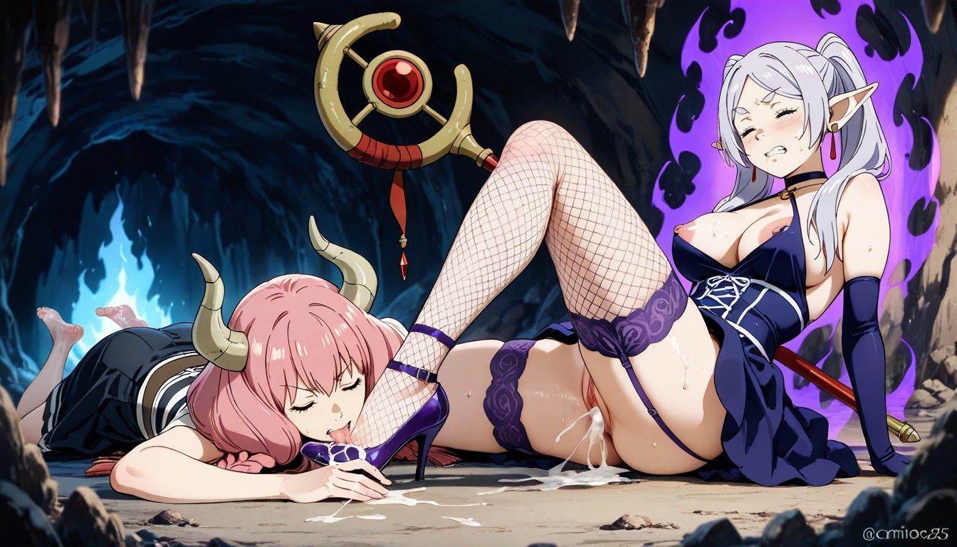 Magic Fight, Angry, Pussy Hentai AI Porn