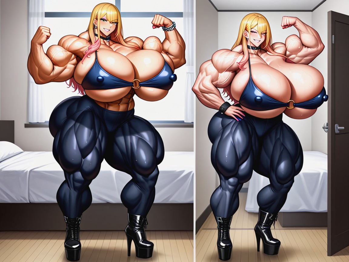Ass Bigger Than Torso, Gigic Biceps, Mm Breast AI Porn