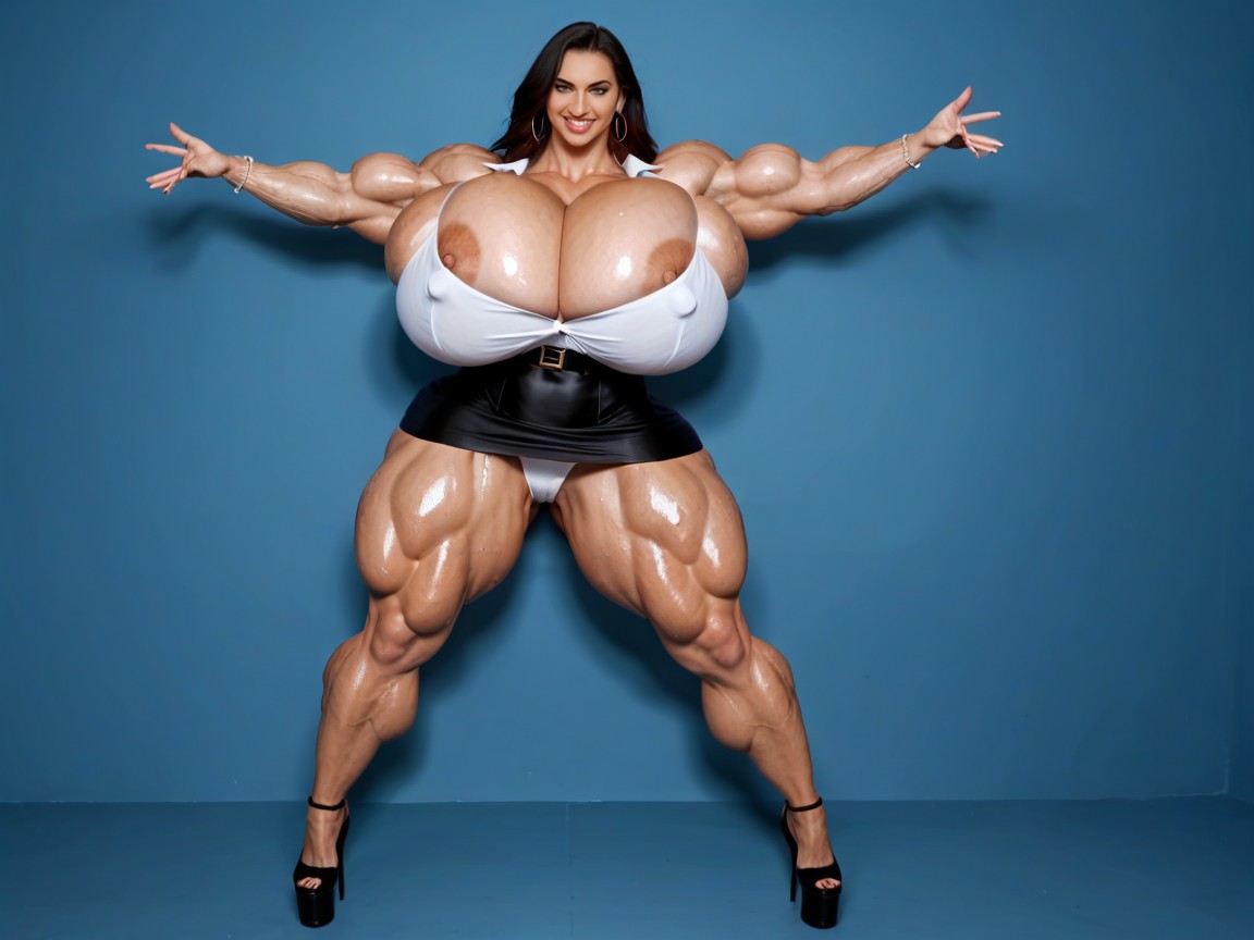 Breasts Expansion, Massive Thick Hips, Hyper Breast AI Porn