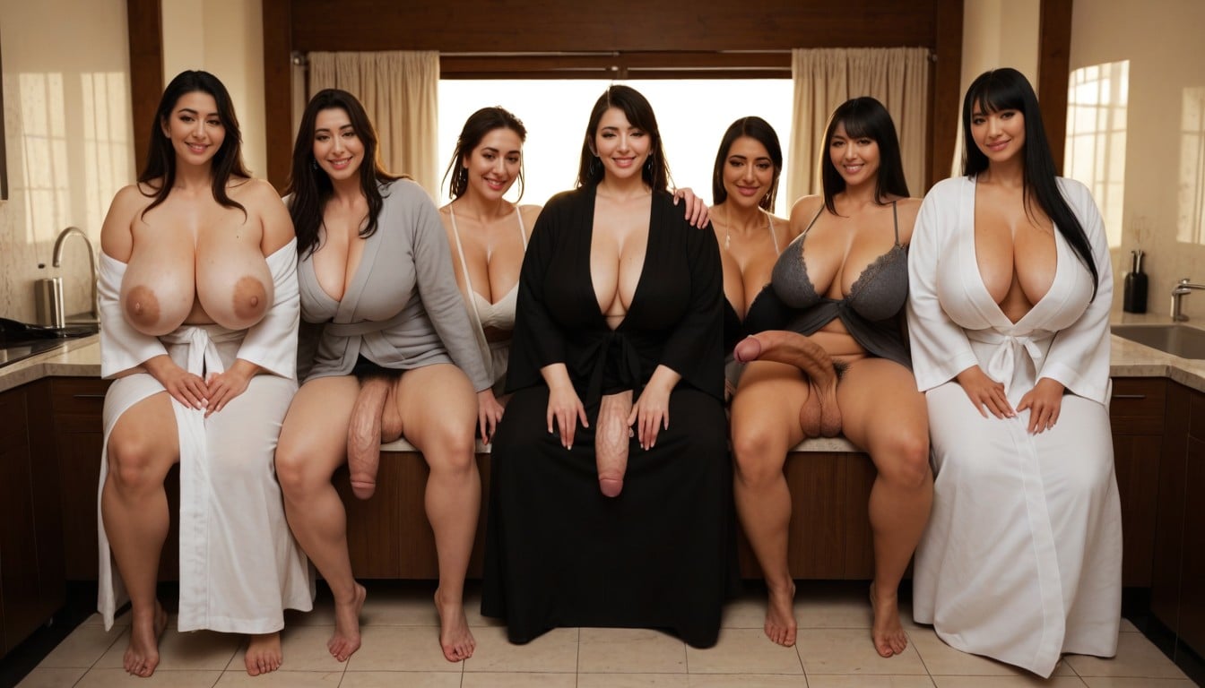 Japanese, Futanari With Tits Exposed, Hyper Realism AI Porn