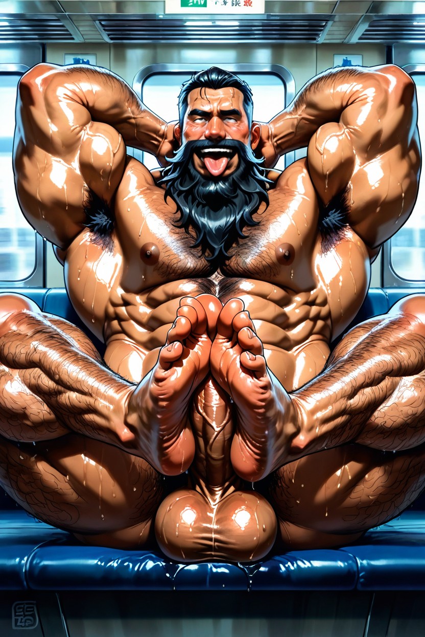 Huge Calves, 25+, Hairy Beast Porno gay IA