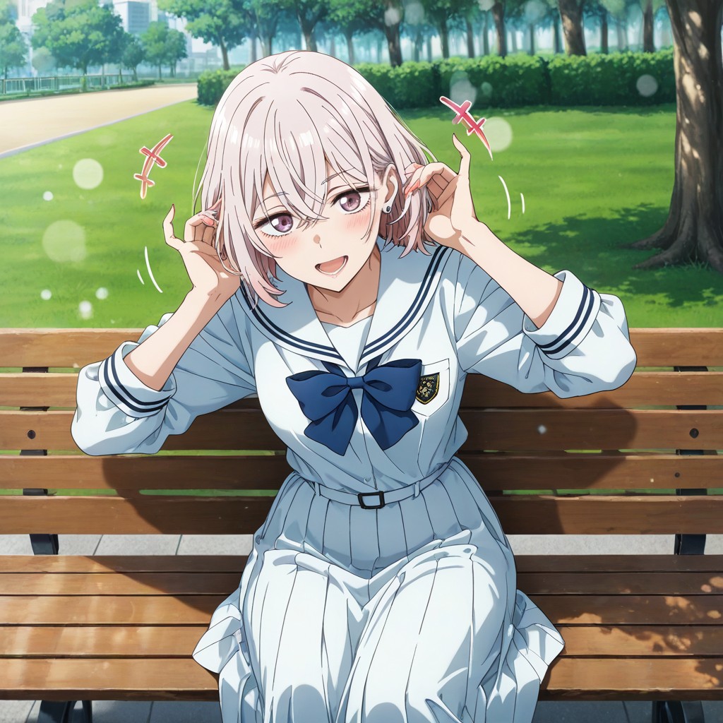 K, 25+, Super White Hair Hentai AI Porn