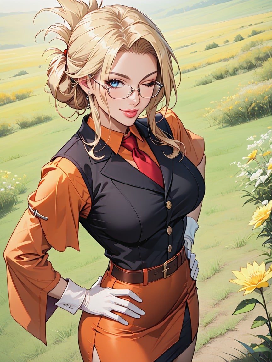 Top Down, Side View, Tender Look Hentai AI Porn