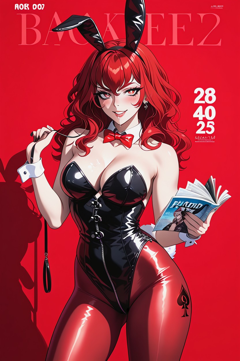 A Red Bow Tie, Creampie, A Fluffy Cottontail Furry AI Porn
