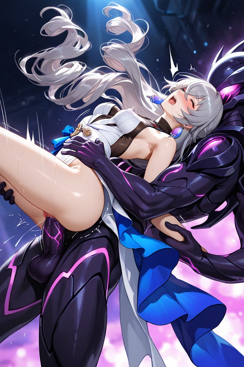 Uncensored, Orgasm Lines, Legs Hentai AI Porn
