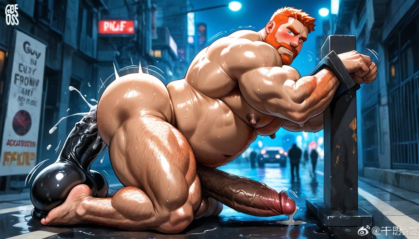 Ginger, Father, Hairy AI Gay Porn