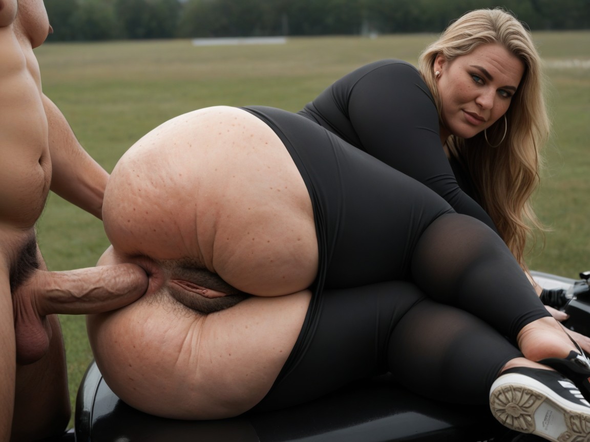 Mature Ussbbw, Sweating, Extremely Hairy Vulva BBW AI Porn