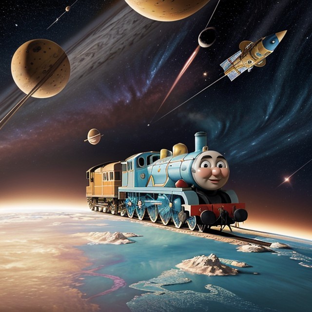 Fairy Tale About Thomas & Friends, Original The Birth Of Venus Painting, Create Thomas & Friends Comic AI Porn
