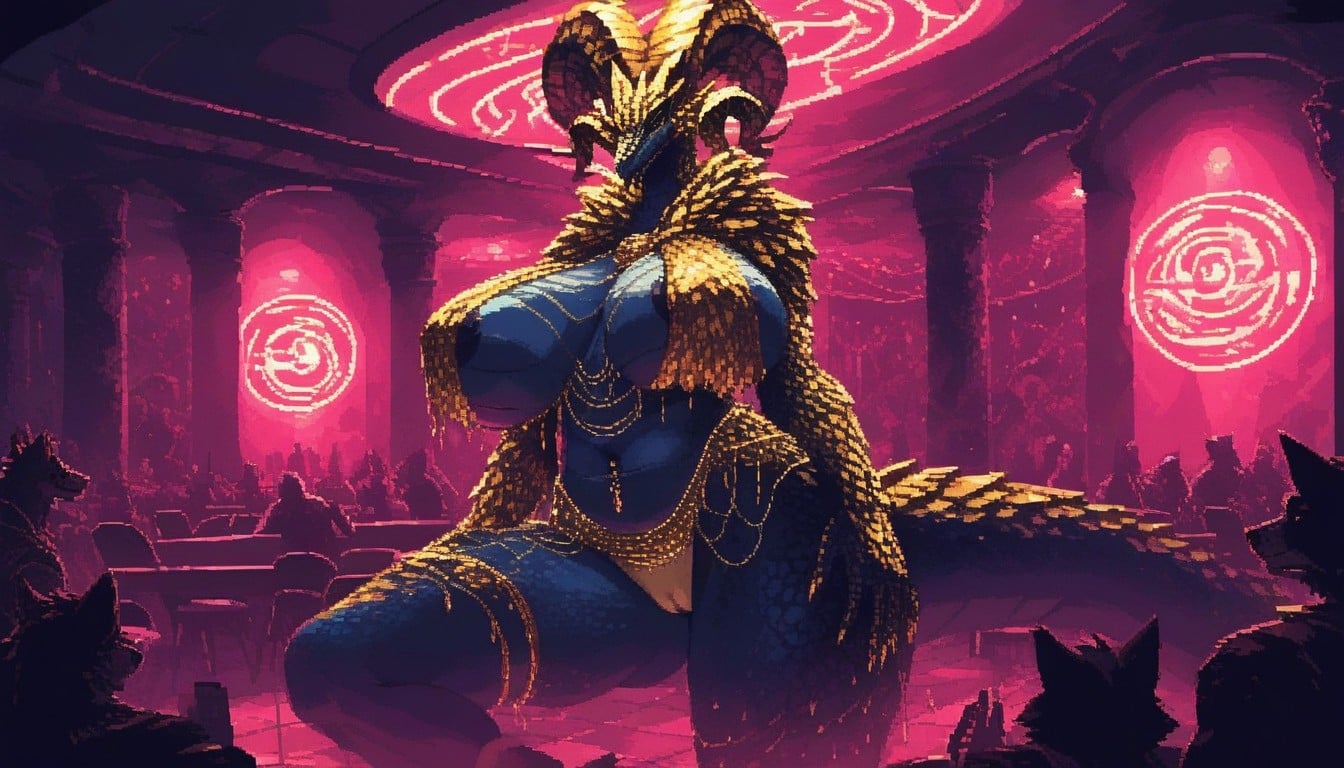 Oasis, Inside A Nightclub, Furry Furry AI Porn