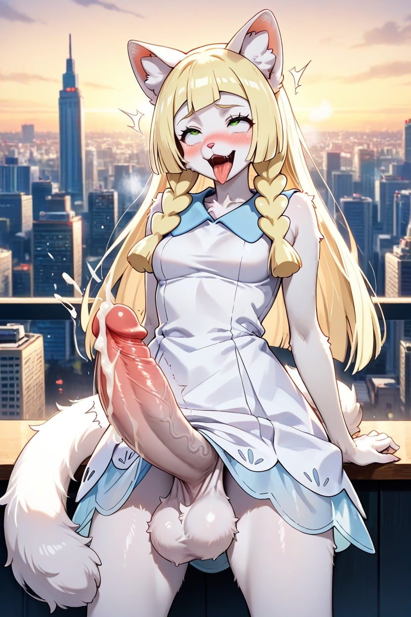 Furry Skin, Gigantic Cock, Rapidly Transforming AI Porn