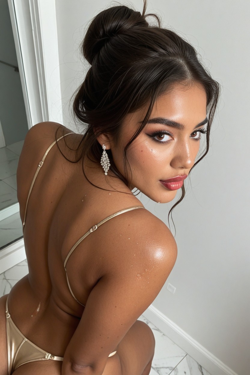 Wet Skin, Skin With Large Pimples, Ultra High Definition AI Porn