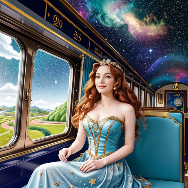 Thomas & Friends Comic, Flowing Hair, Elegant And Serene AI Porn