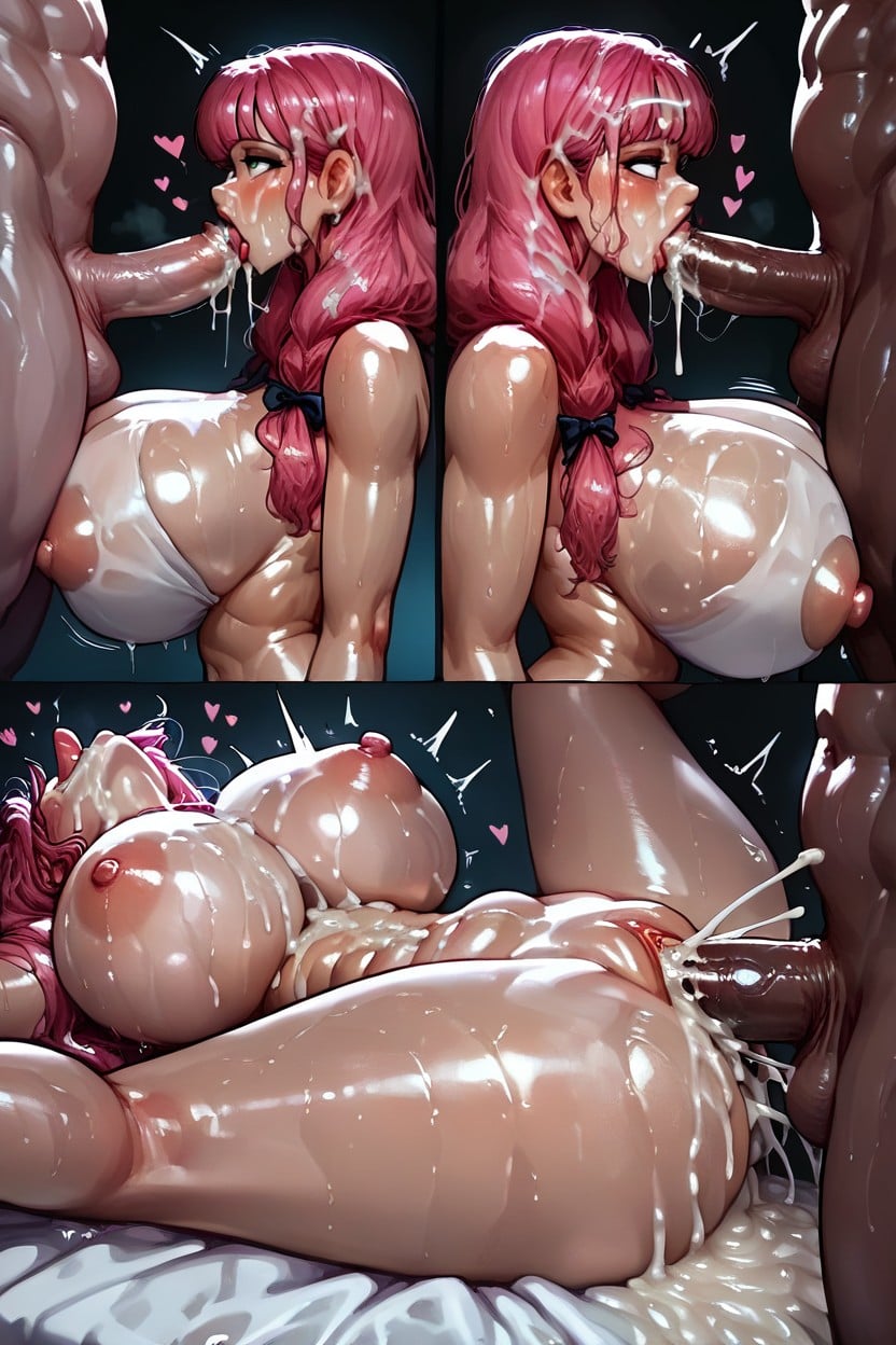 Oiled Skin, Full Body, Sweaty Hentai AI Porn