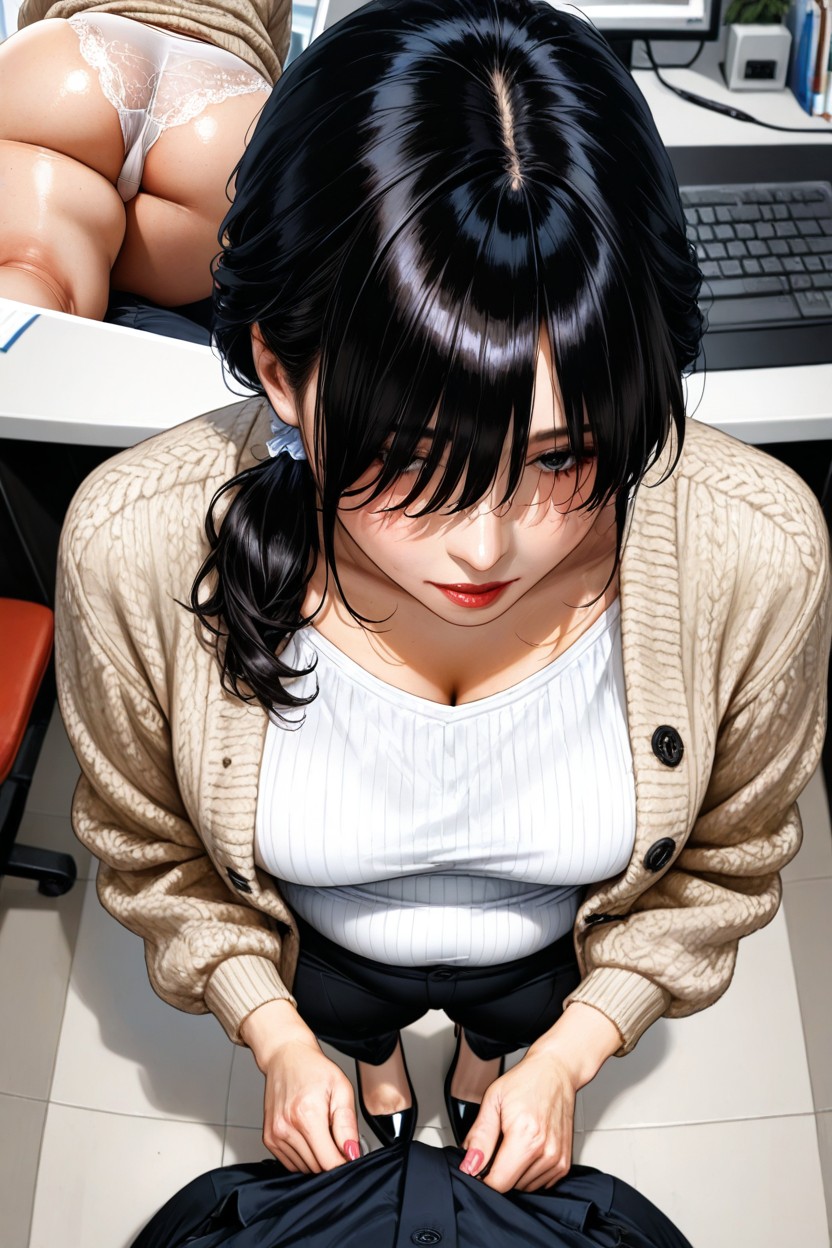 Hdr, Thick Thighs, Pale-skin Hentai AI Porn
