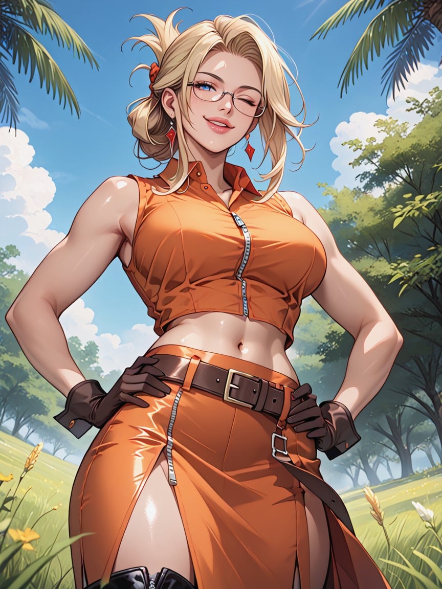 25+, Tender Look, Quistis Trepe From Final Fantasy Viii Hentai AI Porn