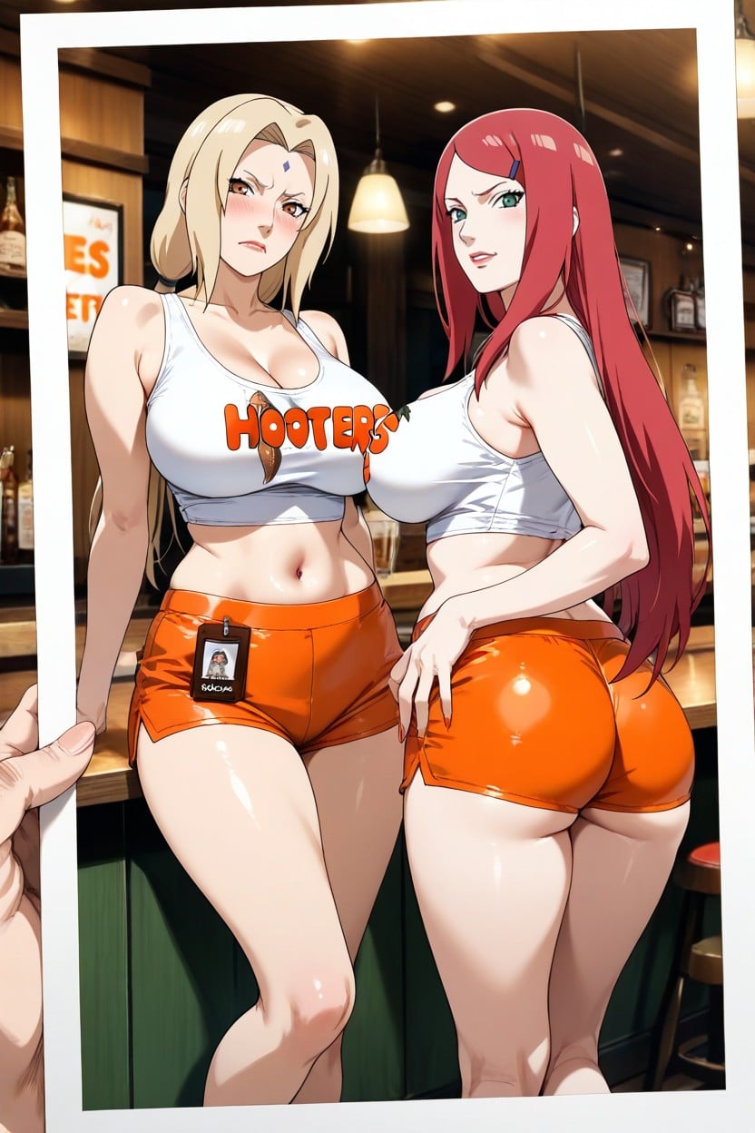 25+, Disgusted Face, Exposed Navel Hentai AI Porn