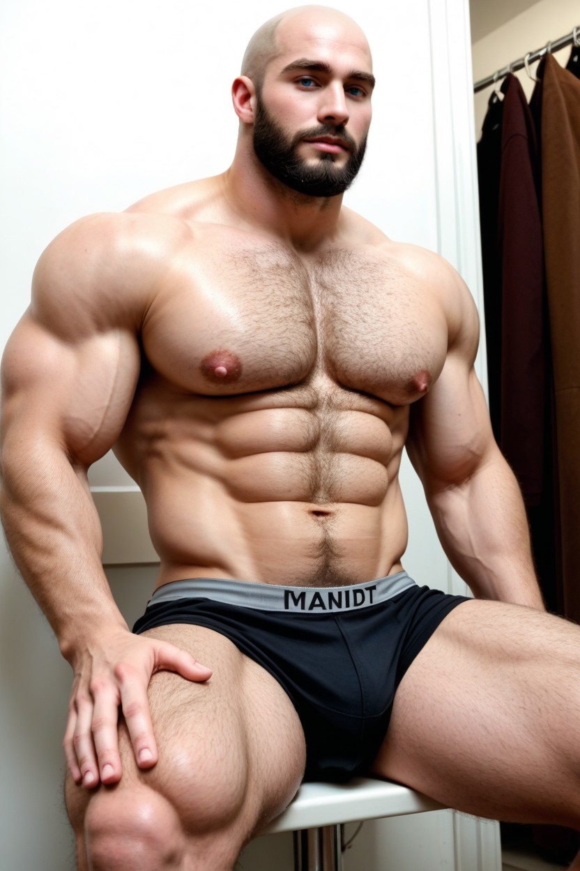 Comfy With, Hyper Realistic, Muscle Body Porno IA Gay