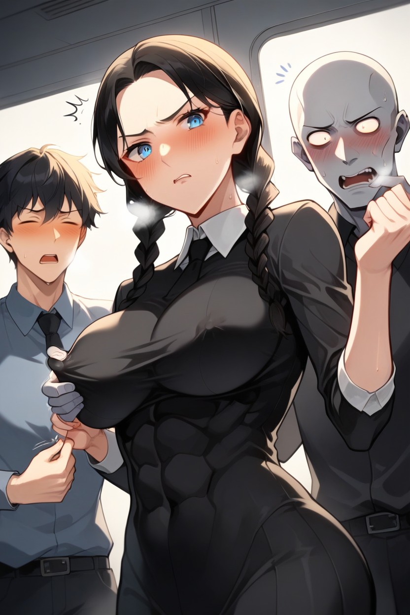 Large Breast, Fidgeting, Perfect Hands AI Porn