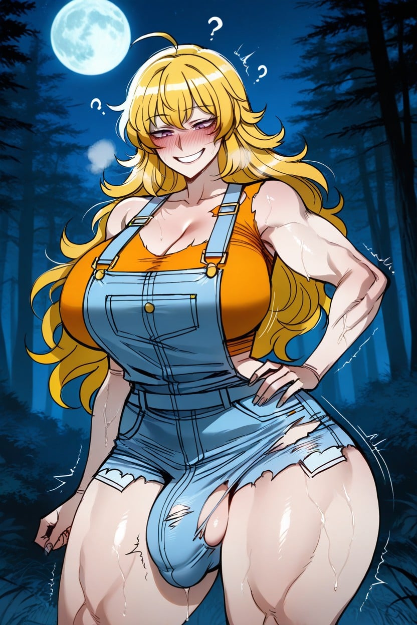 Trembling, Breast Growth, Ass Growth Hentai AI Porn