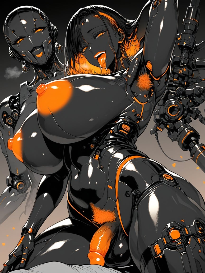 脇毛, Tanishi Artist Style, Android エボニーAIエロ