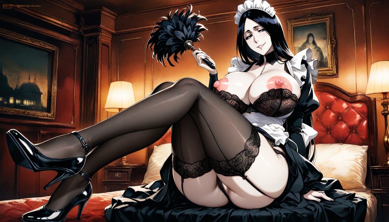 Panties Aside, Hourglass, Mid Action Hentai AI Porn