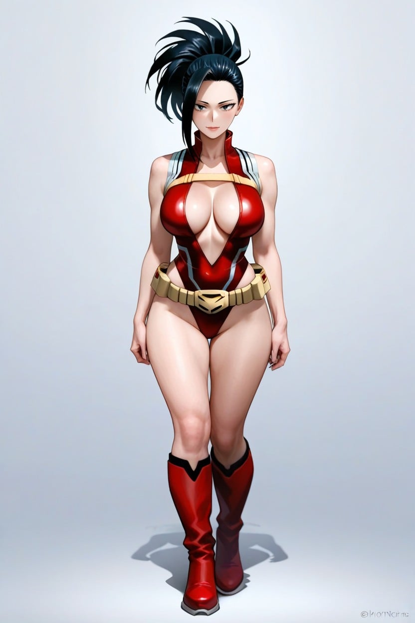 De Pie, 25+, Hero Costume Hentai IA