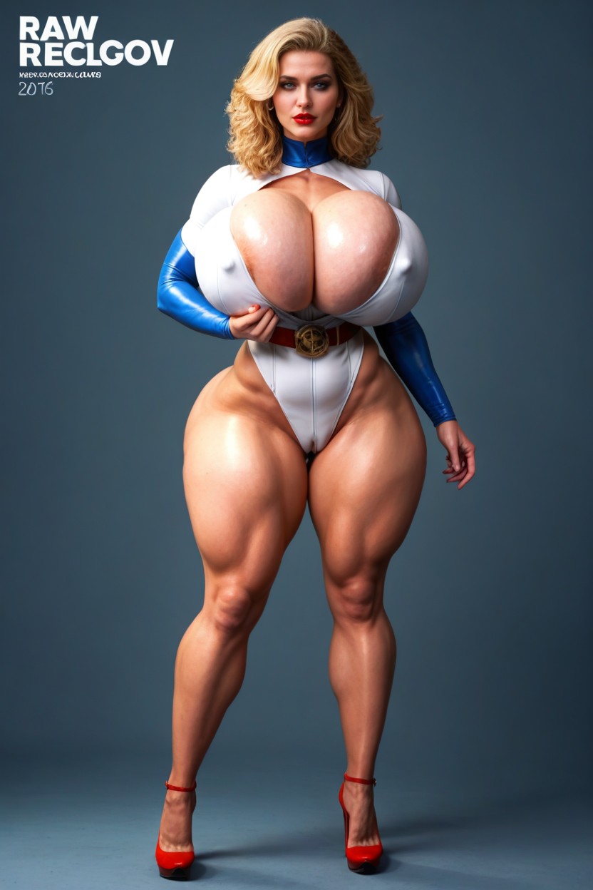 Skimpy Clothes, Hdr, Blonde Hair AI Porn