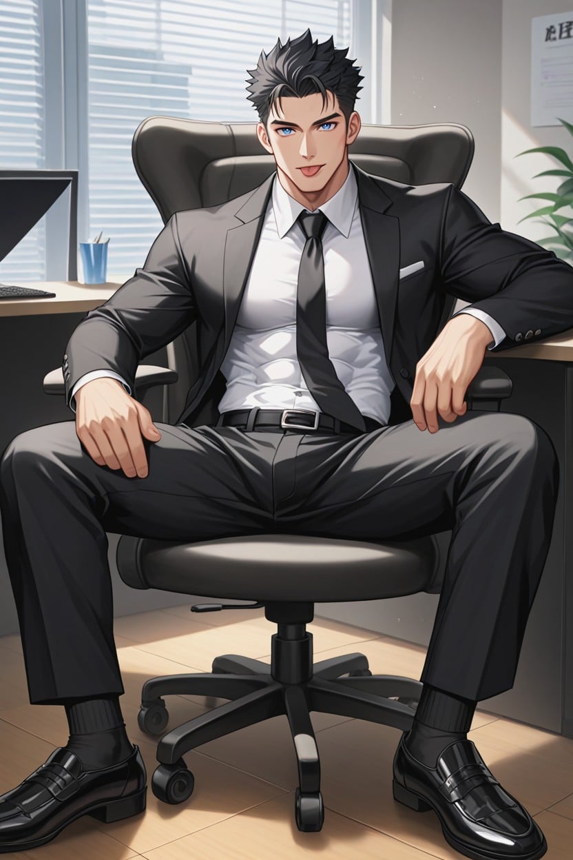 En Forma, Sideburns, Office Pants Porno gay IA
