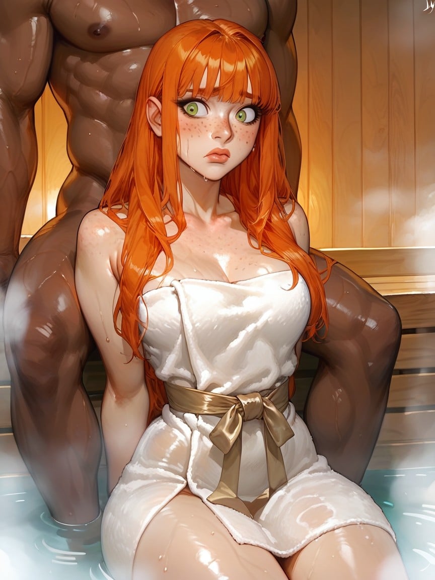 Long Length, Beautiful Face, Dark Skinned Man Hentai AI Porn