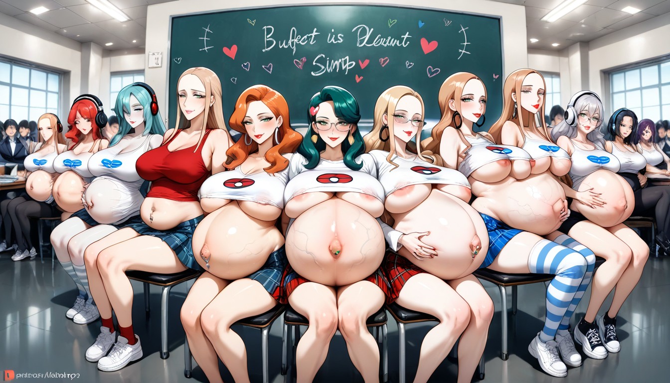Oleana Pokemon, Pokemon Oleana, Tits Push Up Hentai AI Porn