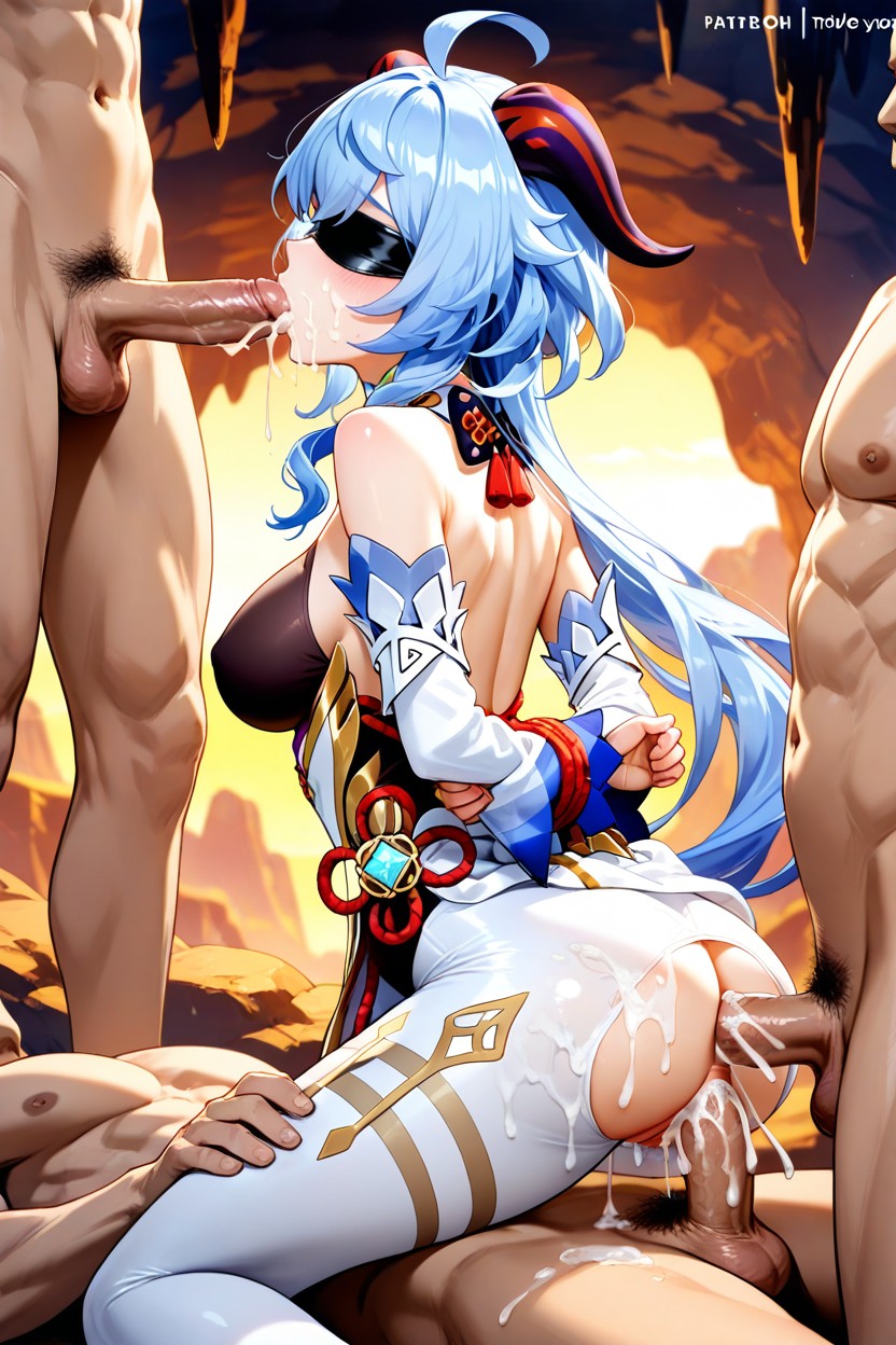 Left Side, Creampie, Mouth Hentai AI Porn