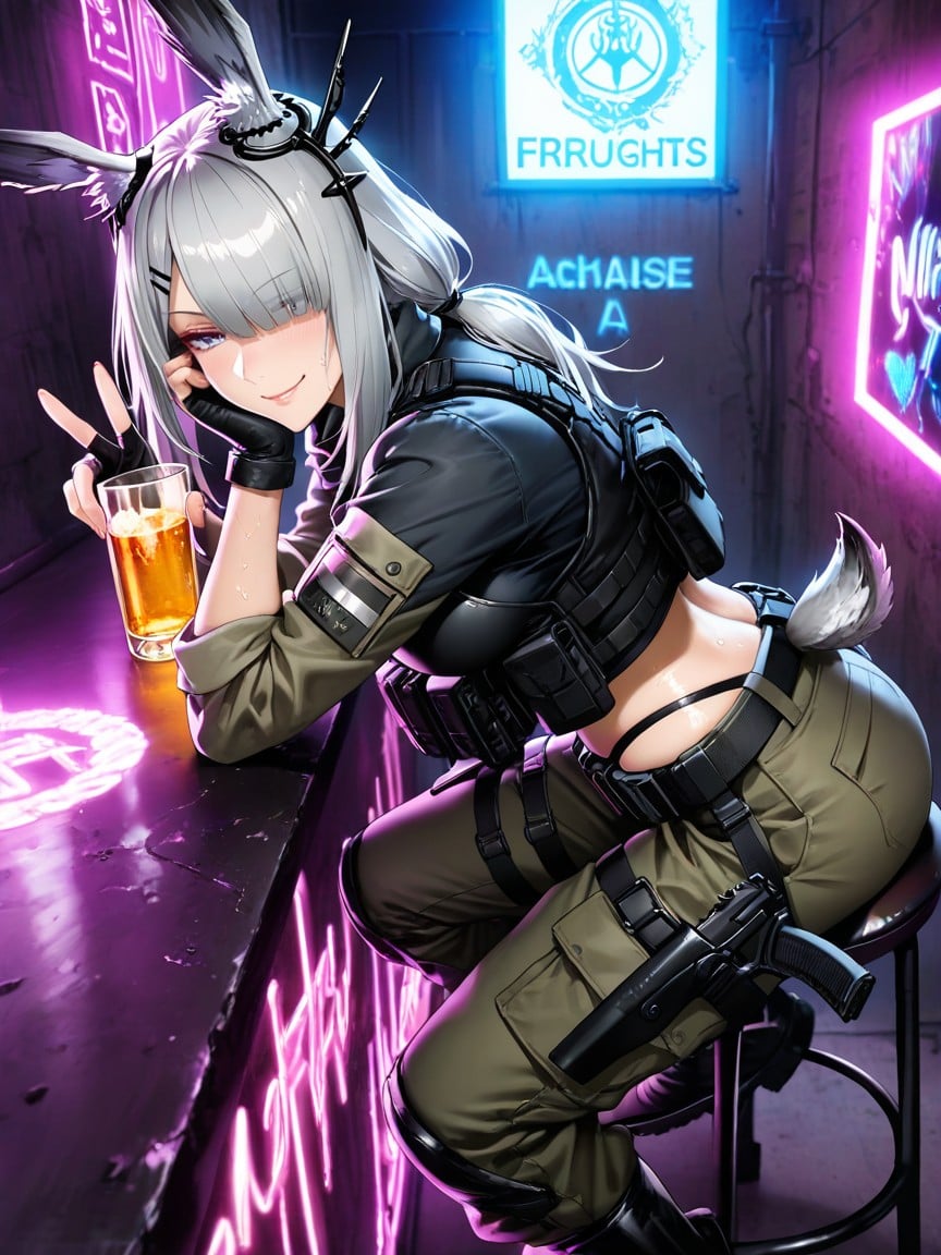 No Male, Sweaty Skin, Afternoon Hentai AI Porn
