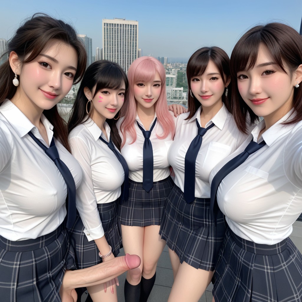 Round Ass, Sweaty, K Asian AI Porn