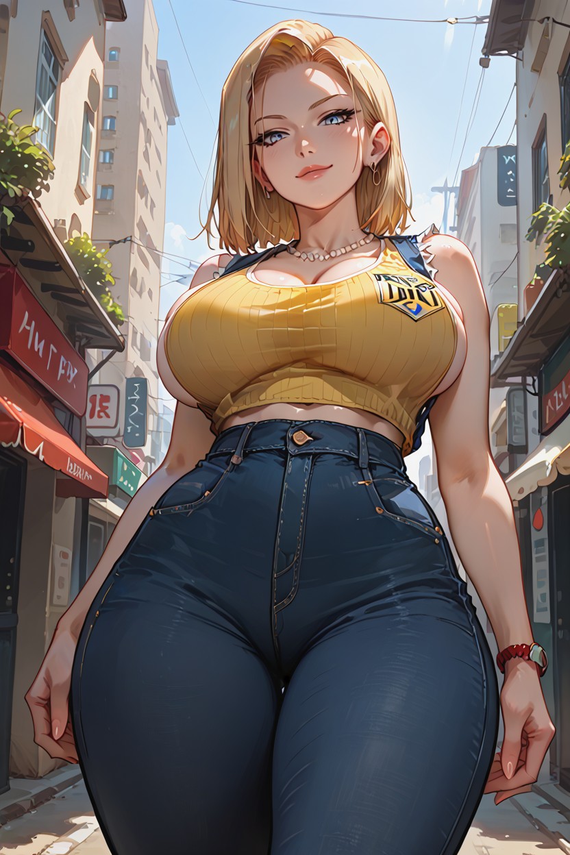 Vibrant Colors, Detailed Skin Texture, Glossy Lips Hentai AI Porn