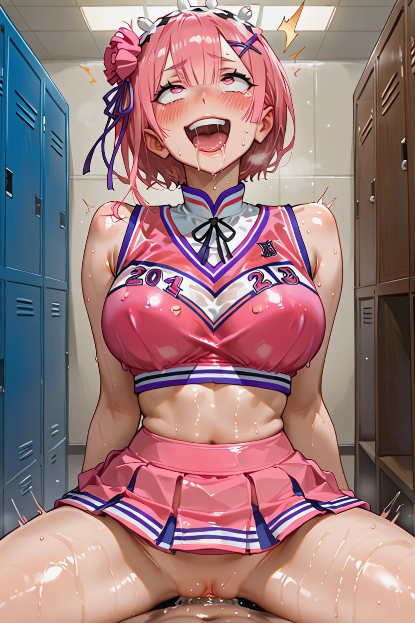 Smiling, Deep Penetration, Sweaty Hentai AI Porn