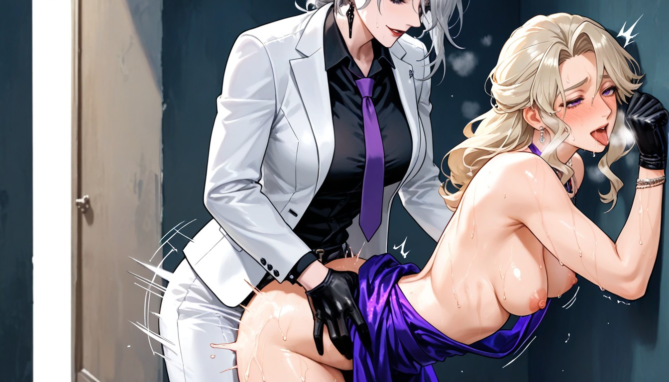Futa Normal Size Breast, Standing Sex, 25+ Hentai AI Porn