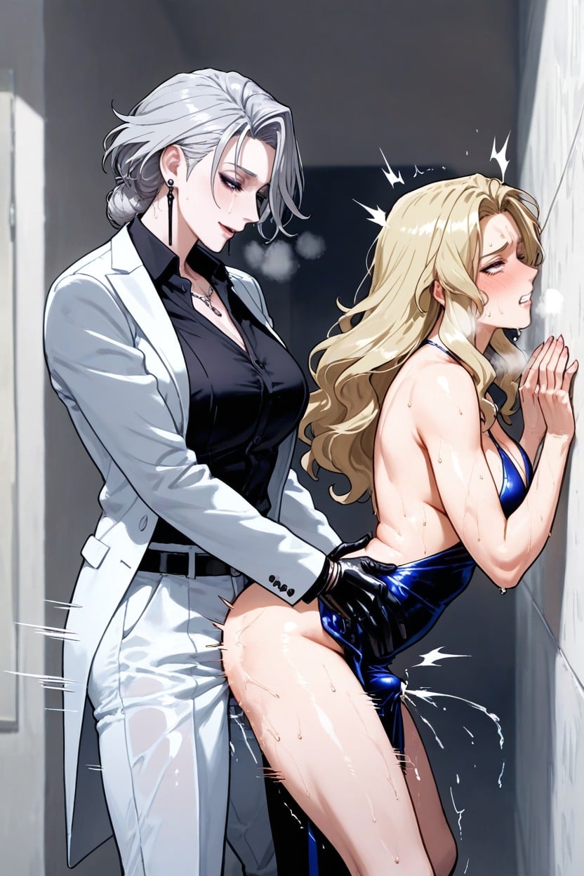 Futa Fuck Female, Skinny, Pounding Hentai AI Porn