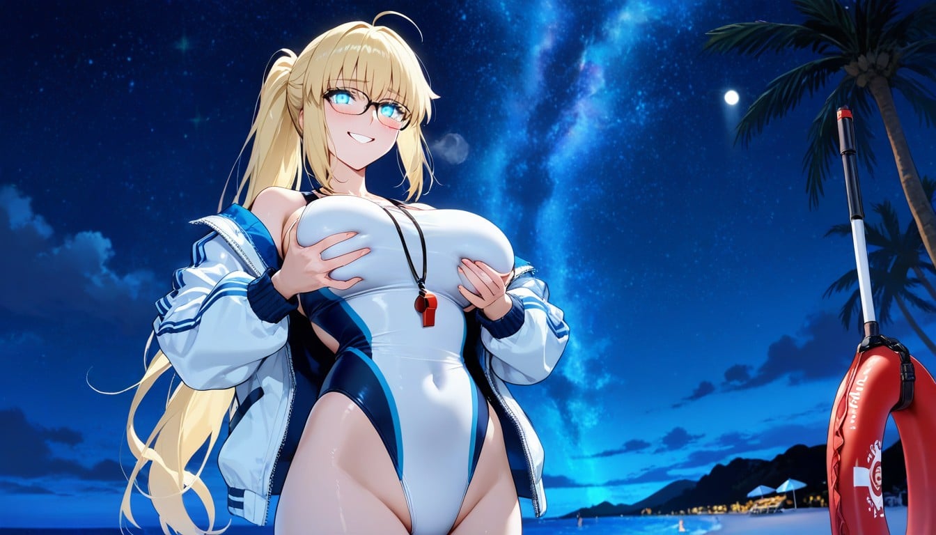 Natural Breast, Front View, 25+ Hentai AI Porn