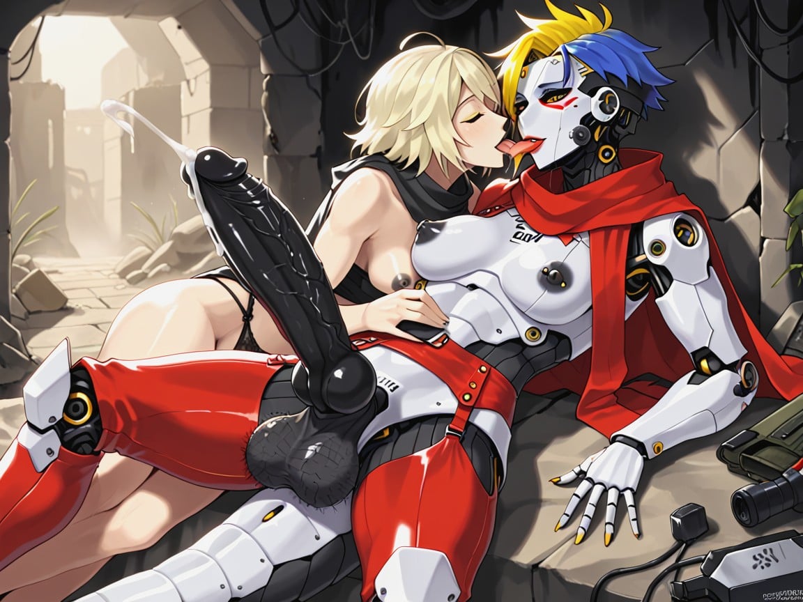 Body Hair, Robot, Back Hair Hentai AI Porn